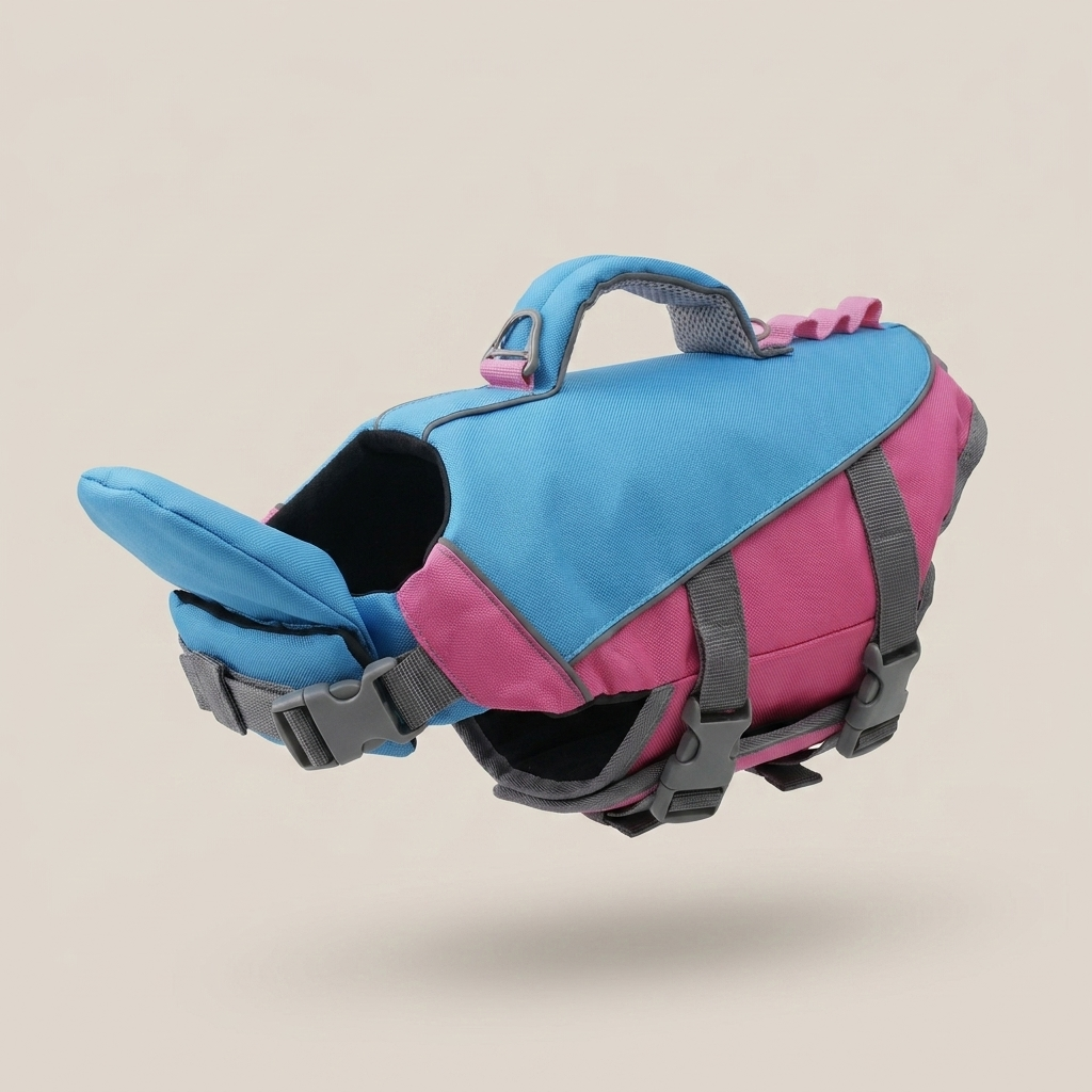 PupFloaty ChinRest™ Dog Life Jacket - Chin Support Float Vest for Small, Medium & Large Dogs