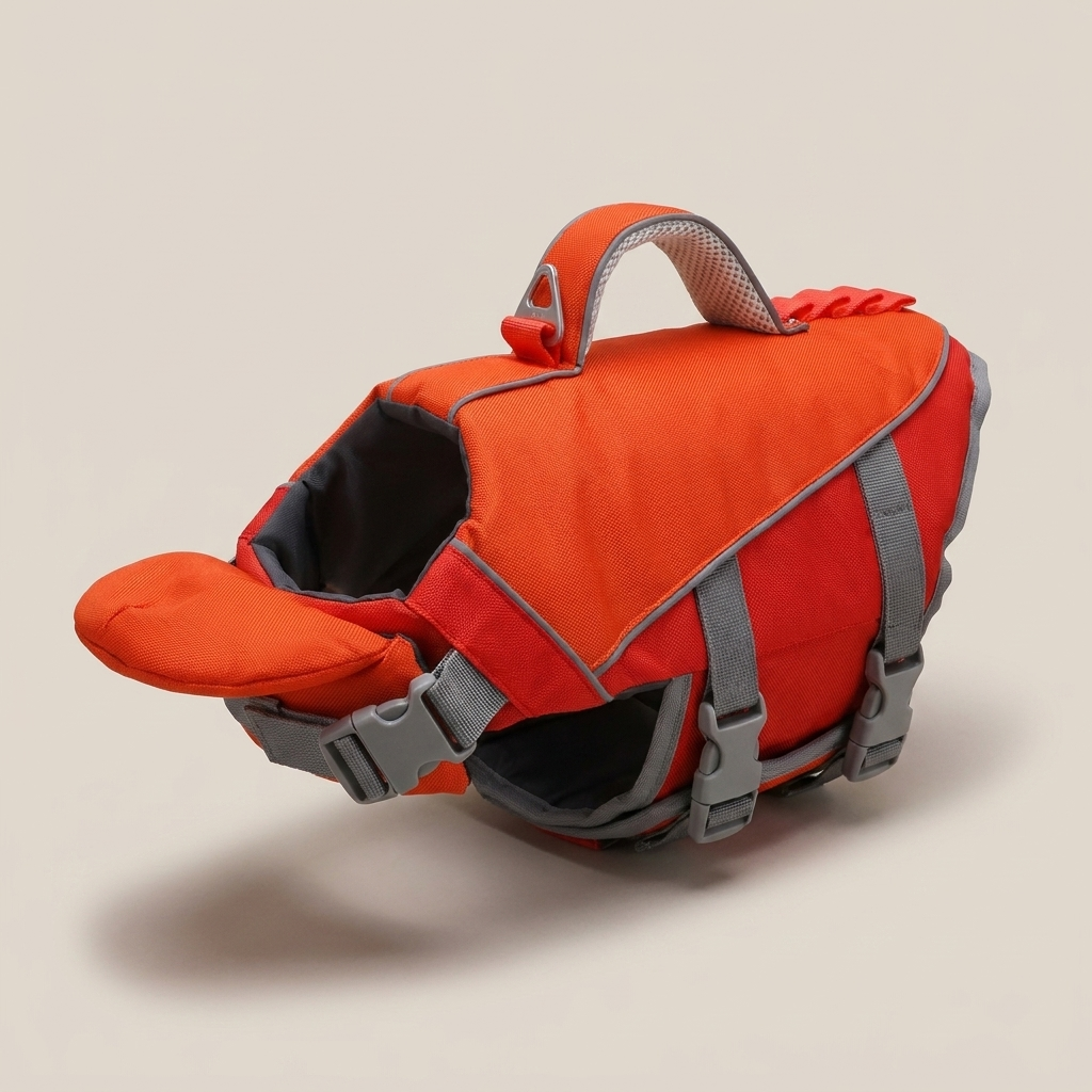 PupFloaty ChinRest™ Dog Life Jacket - Chin Support Float Vest for Small, Medium & Large Dogs