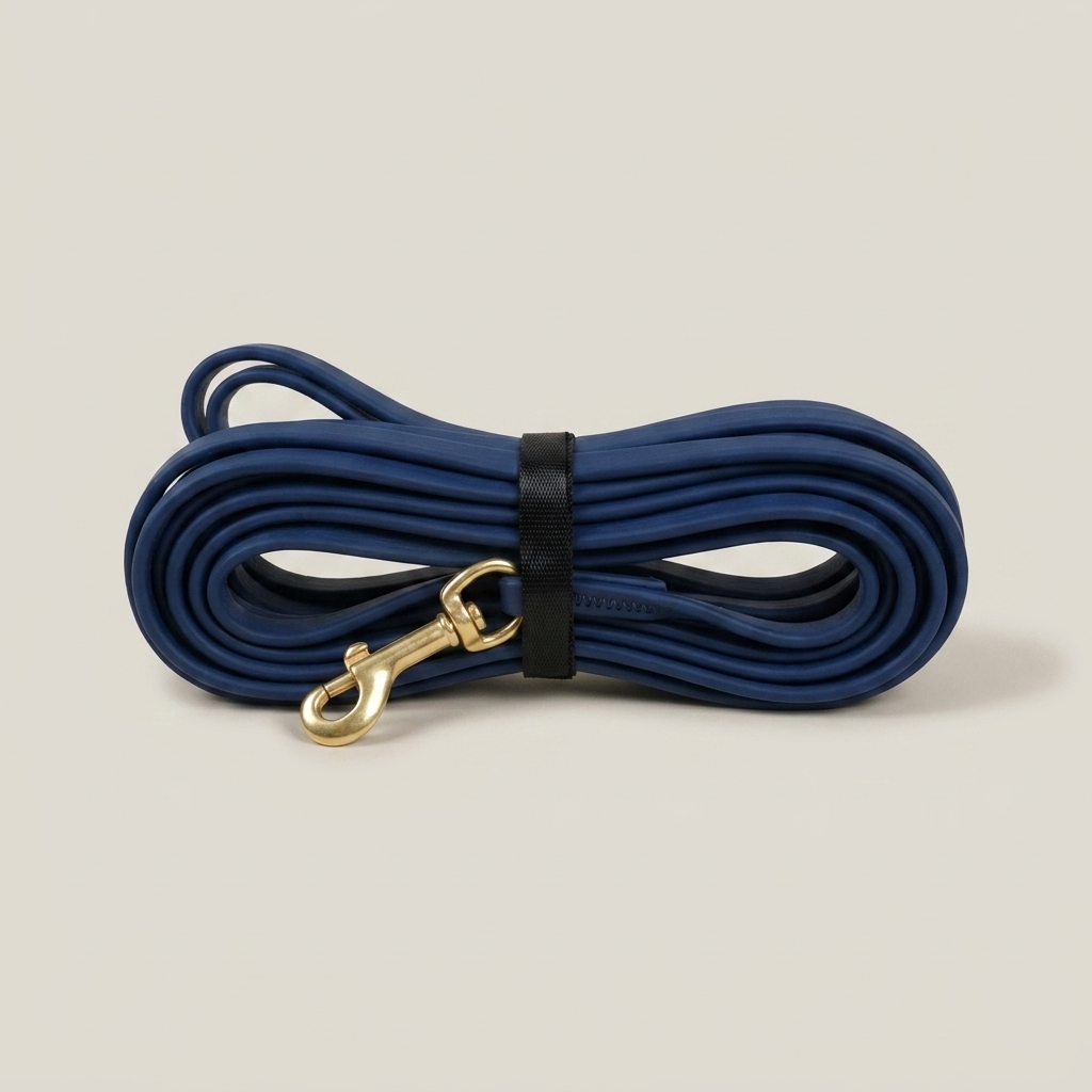 PupFloaty AquaLine Floating Dog Leash - Waterproof PVC Long Line for Swim Training & Recall (5-30 ft)